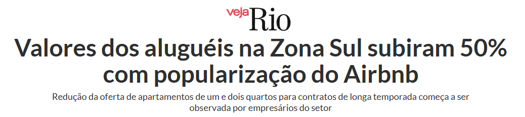 airbnb veja rio